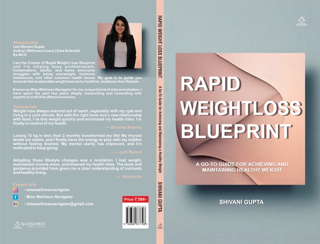 Rapid Weight Loss Blueprint book by Shivani Gupta